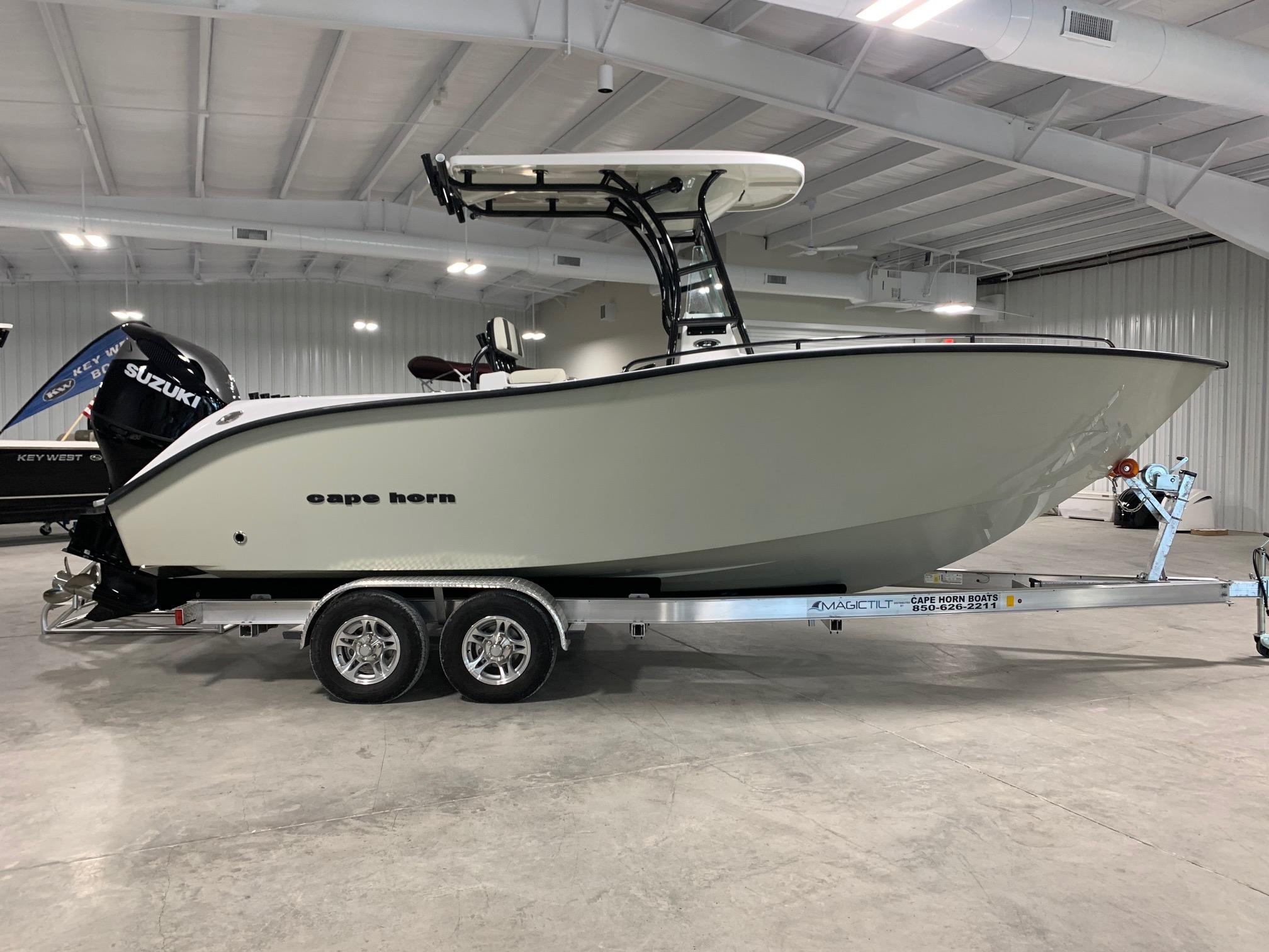 New 2024 Cape Horn 22 OS Pebble Gray Boat for Sale | Anglers Marine